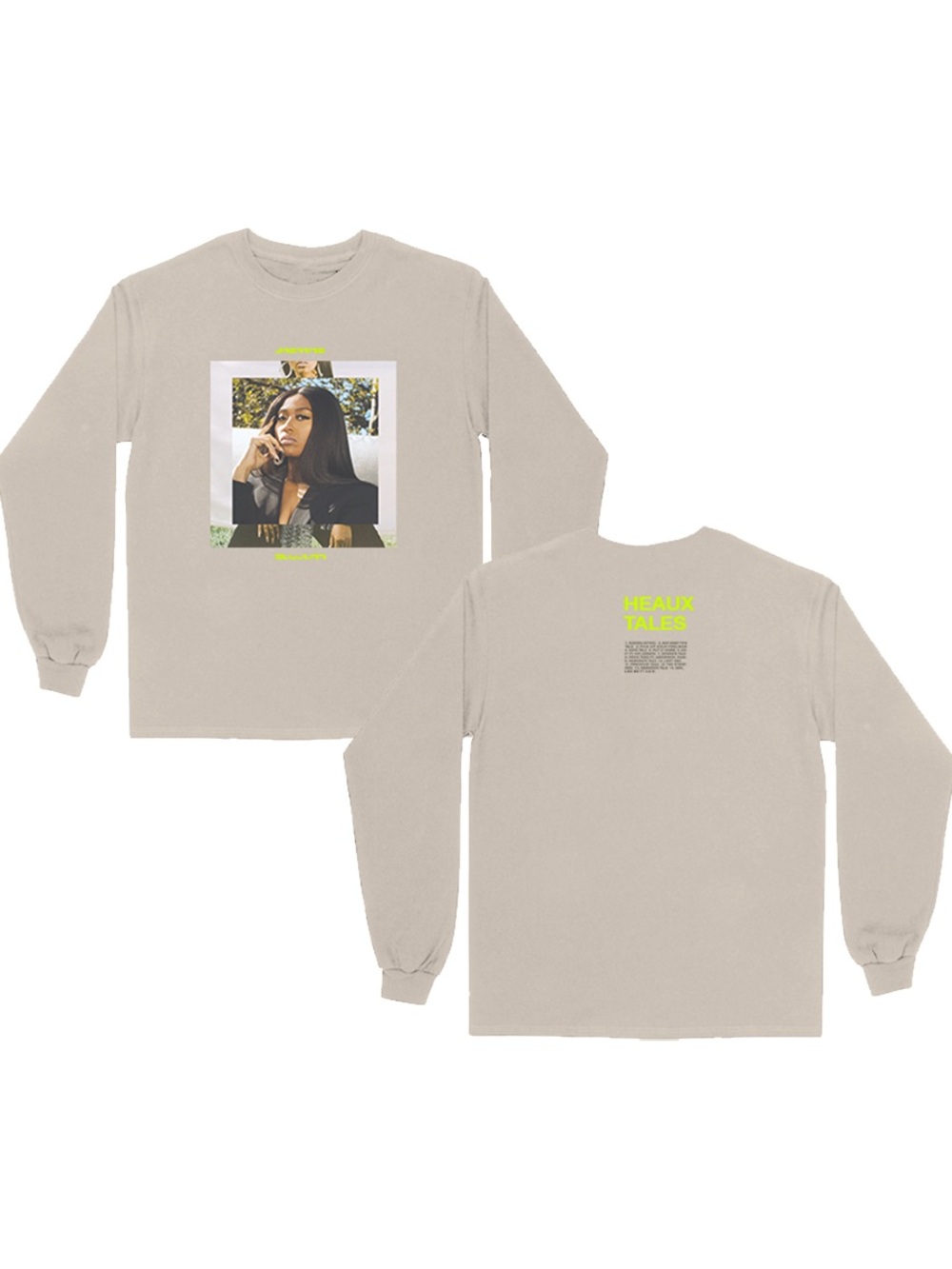 The Thread Shop JAZMINE SULLIVAN Heaux Tales Album Graphic Long Sleeve Tee 2X